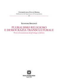Pluralismo religioso e democrazia transculturale - Librerie.coop