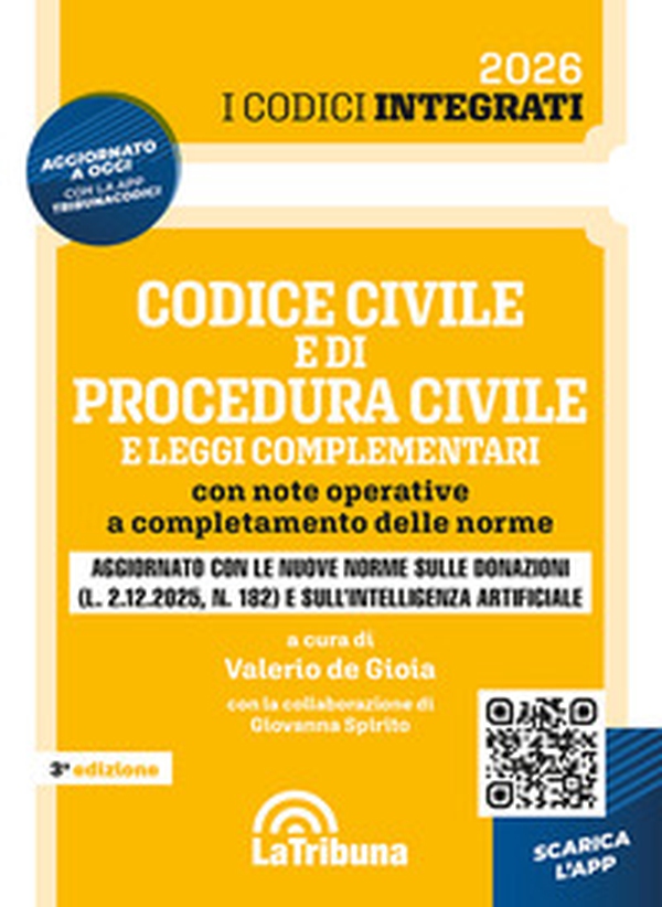 Codice civile e di procedura civile e leggi complementari - Librerie.coop