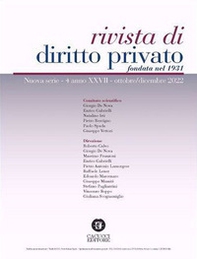 Rivista di diritto privato - Vol. 4 - Librerie.coop