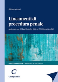 Lineamenti di procedura penale - Librerie.coop