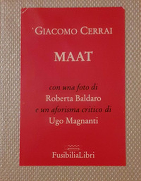 Maat - Librerie.coop Maat - Librerie.coop