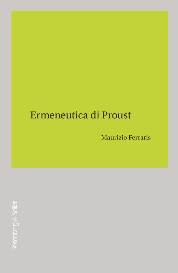 Ermeneutica di Proust - Librerie.coop Ermeneutica di Proust - Librerie.coop
