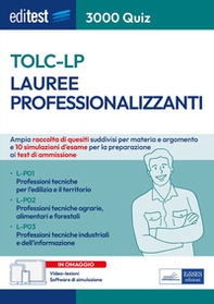 EdiTEST. Lauree professionalizzanti. 3000 quiz - Librerie.coop EdiTEST. Lauree professionalizzanti. 3000 quiz - Librerie.coop
