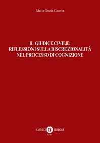 Il giudice civile: riflessioni sulla discrezionalità nel processo di cognizione - Librerie.coop