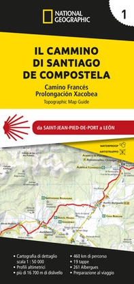 Cammino di Santiago de Compostela 1:50.000 - Vol. 1 - Librerie.coop