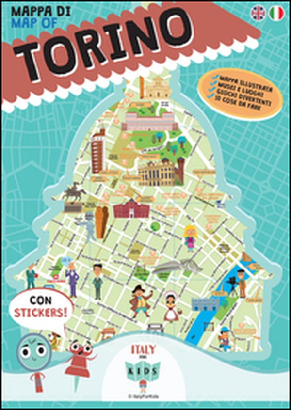 Mappa di Torino illustrata - Librerie.coop Mappa di Torino illustrata - Librerie.coop