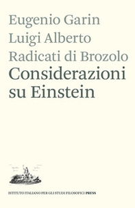 Considerazioni su Einstein - Librerie.coop