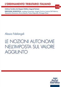 Le nozioni autonome nell'imposta sul valore aggiunto - Librerie.coop