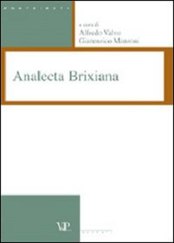 Analecta brixiana - Vol. 1 - Librerie.coop Analecta brixiana - Vol. 1 - Librerie.coop