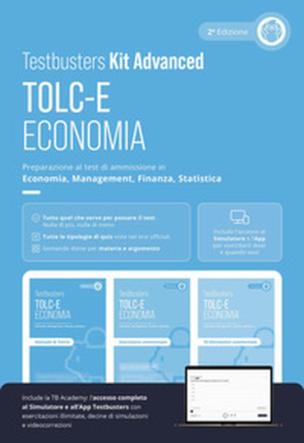 Testbusters TOLC-E. Kit Advanced - Librerie.coop