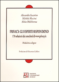 Privacy: gli esperti rispondono. 170 soluzioni dai consulenti di www.privacy.it - Librerie.coop Privacy: gli esperti rispondono. 170 soluzioni dai consulenti di www.privacy.it - Librerie.coop