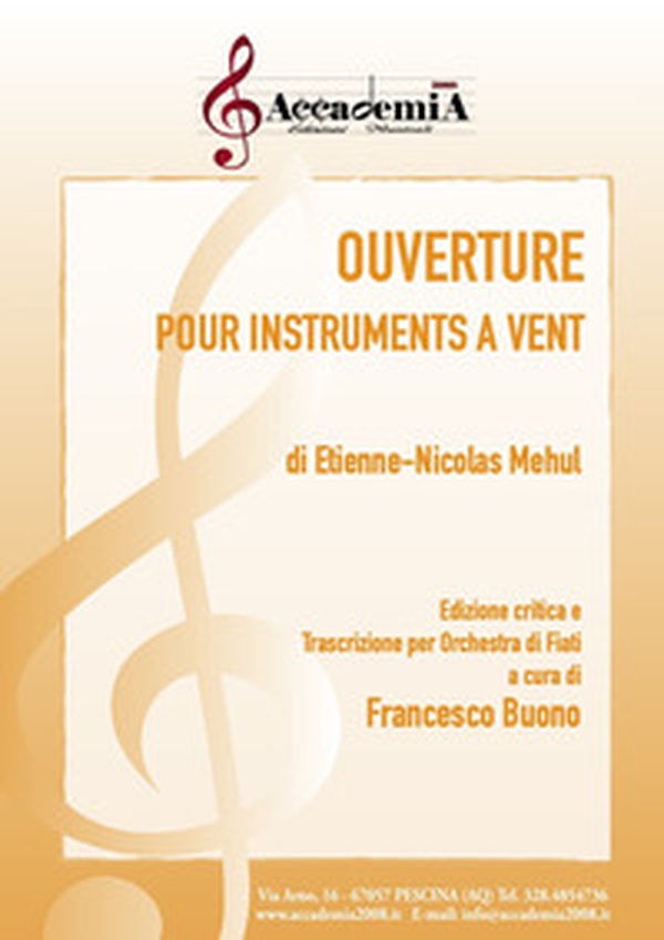 Ouverture pour instruments a vent - Librerie.coop Ouverture pour instruments a vent - Librerie.coop