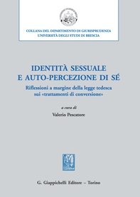 Identità sessuale e auto-percezione di sé - e-Book - Librerie.coop
