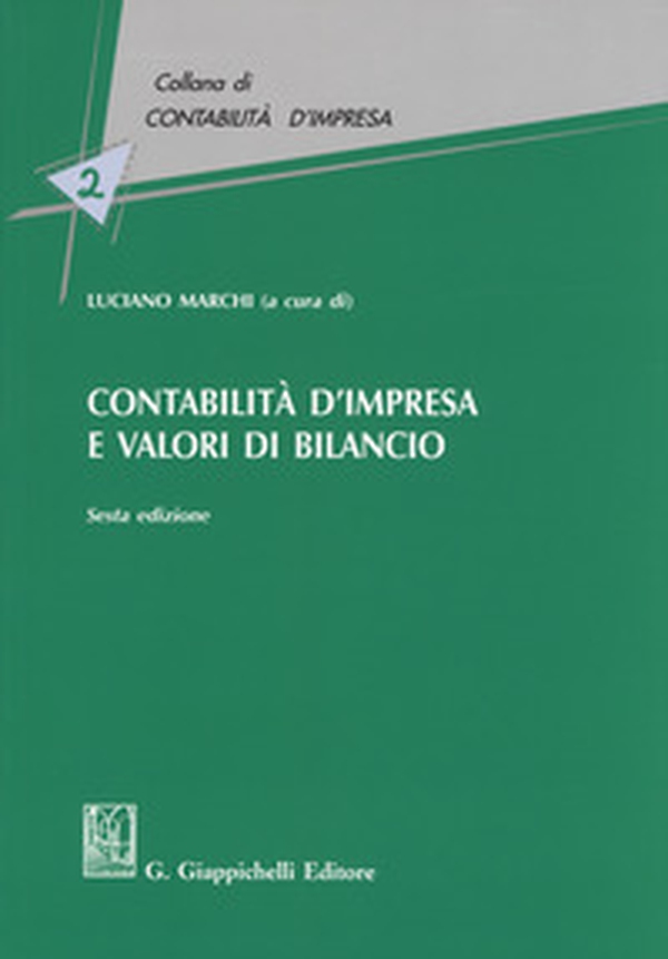 Contabilità d'impresa e valori di bilancio - Librerie.coop