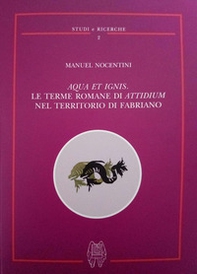 Aqua et ignis. Le terme romane di Attidium nel territorio di Fabriano - Librerie.coop