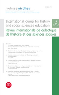 International journal for history and social sciences education-Revue internationale de didactique de l'histoire et des sciences sociales (2018) - Librerie.coop