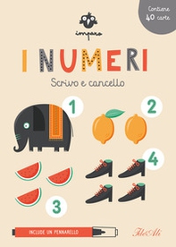 Imparo i numeri. Scrivo e cancello - Librerie.coop