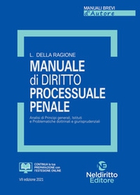 Manuale di diritto processuale penale - Librerie.coop