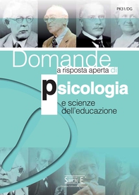 Domande a risposta aperta di Psicologia e scienze dell'educazione - Librerie.coop Domande a risposta aperta di Psicologia e scienze dell'educazione - Librerie.coop