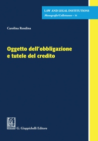Oggetto dell'obbligazione e tutele del credito - e-Book - Librerie.coop