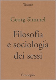 Filosofia e sociologia dei sessi - Librerie.coop Filosofia e sociologia dei sessi - Librerie.coop