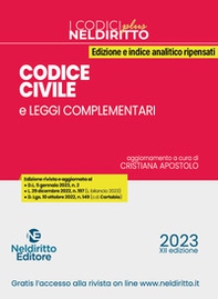 Codice civile e leggi complementari 2023 - Librerie.coop