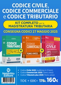 Kit 3 codici normativi per il Concorso in Magistratura tributaria 2025 - Librerie.coop Kit 3 codici normativi per il Concorso in Magistratura tributaria 2025 - Librerie.coop