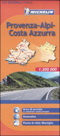 Provenza, Alpi, Costa d'Azzurra 1:200.000 - Librerie.coop