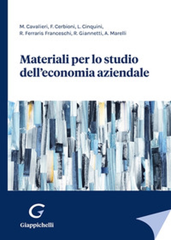 Materiali per lo studio dell'economia aziendale - Librerie.coop Materiali per lo studio dell'economia aziendale - Librerie.coop