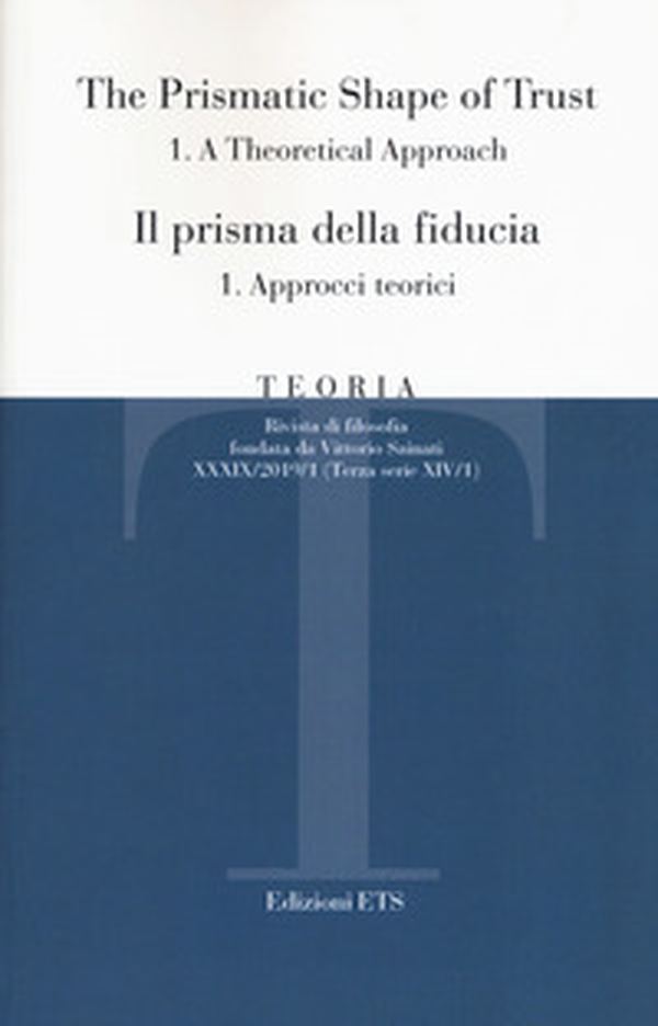 Teoria. Rivista di filosofia - Vol. 1\1 - Librerie.coop Teoria. Rivista di filosofia - Vol. 1\1 - Librerie.coop