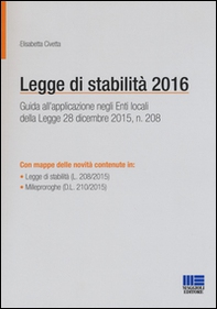 La legge di stabilità 2016 - Librerie.coop