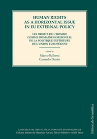 Human rights as a horizontal issue in Eu external policy. Ediz. inglese e francese - Librerie.coop