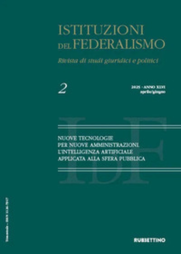 Istituzioni del federalismo. Rivista di studi giuridici e politici - Vol. 2 - Librerie.coop Istituzioni del federalismo. Rivista di studi giuridici e politici - Vol. 2 - Librerie.coop
