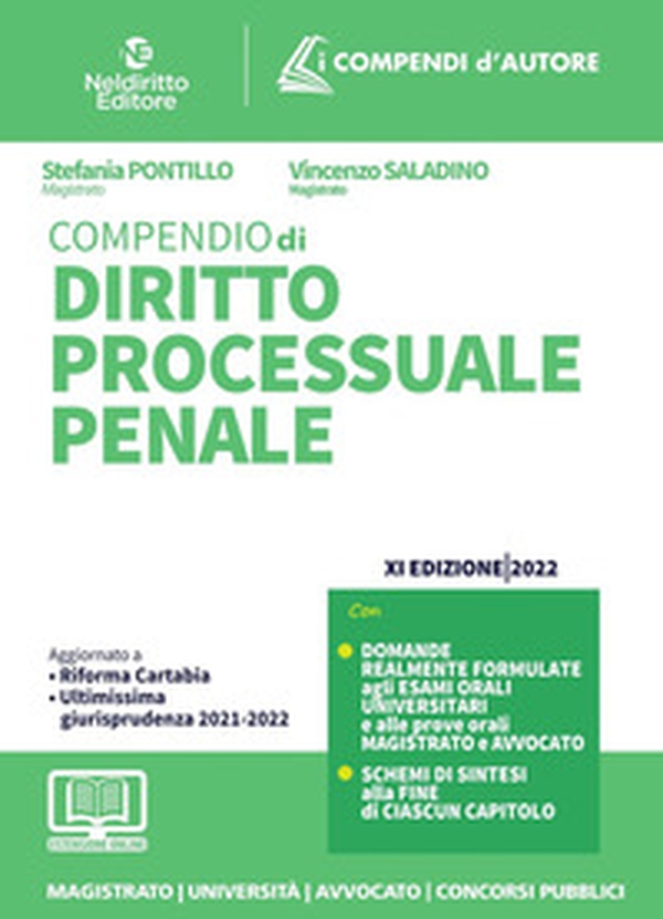 Compendio di diritto processuale penale - Librerie.coop Compendio di diritto processuale penale - Librerie.coop