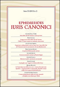 Ephemerides Iuris canonici - Vol. 2 - Librerie.coop
