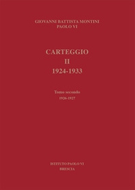 Carteggio 1924-1933 - Librerie.coop