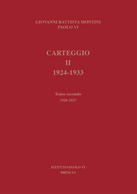 Carteggio 1924-1933 - Vol. 2\2 - Librerie.coop Carteggio 1924-1933 - Vol. 2\2 - Librerie.coop