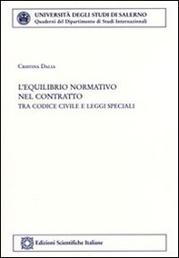 L'equilibrio normativo del contratto - Librerie.coop
