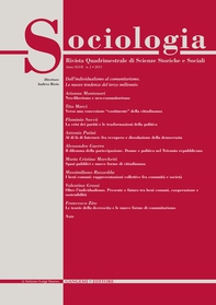 Sociologia n. 2/2013 - Librerie.coop Sociologia n. 2/2013 - Librerie.coop