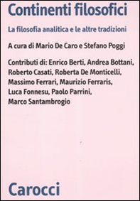 Continenti filosofici. La filosofia analitica e le altre tradizioni - Librerie.coop