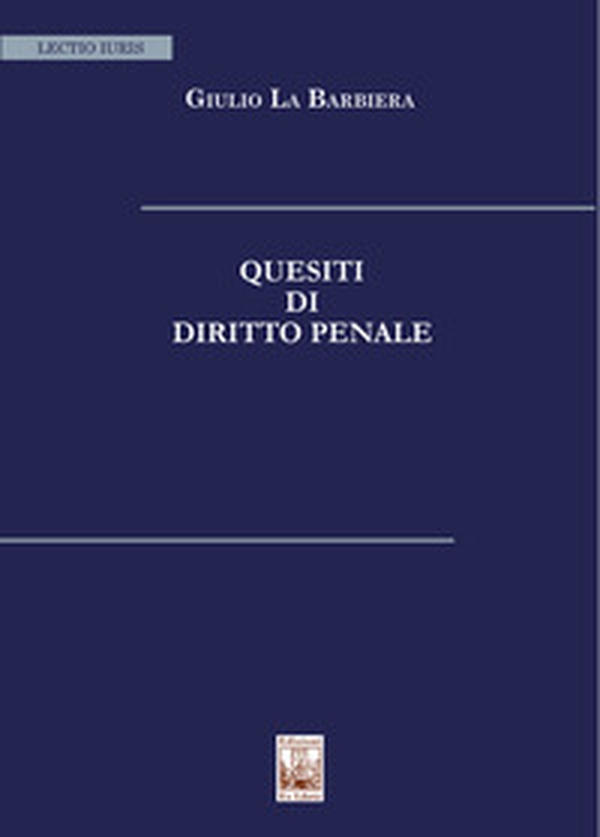 Quesiti di diritto penale - Librerie.coop Quesiti di diritto penale - Librerie.coop