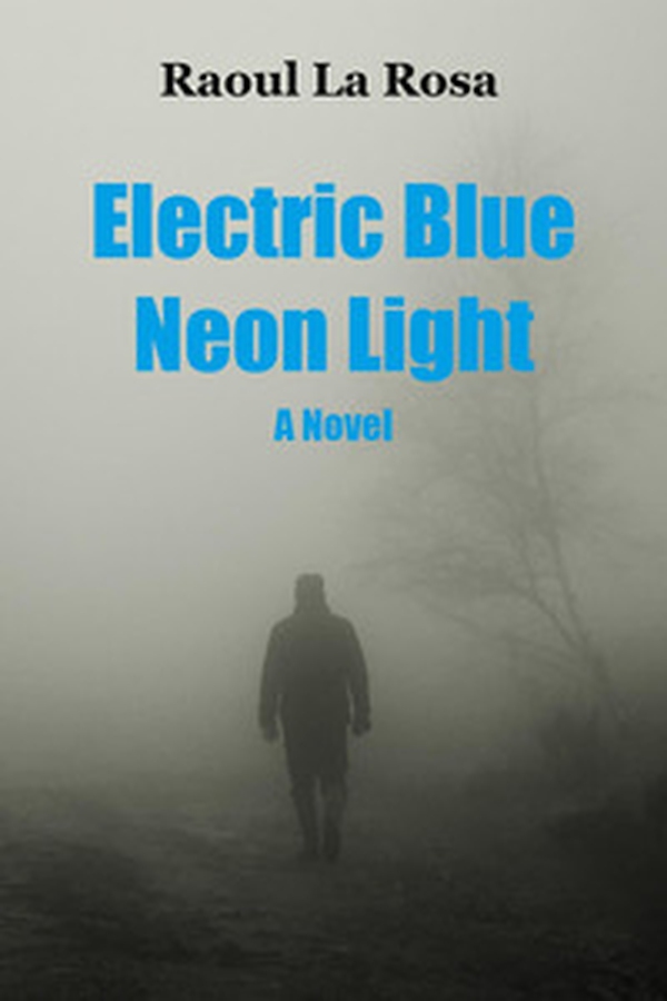 Electric blue neon light - Librerie.coop Electric blue neon light - Librerie.coop