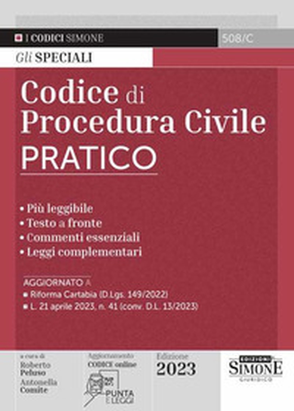 Codice di procedura civile pratico - Librerie.coop Codice di procedura civile pratico - Librerie.coop