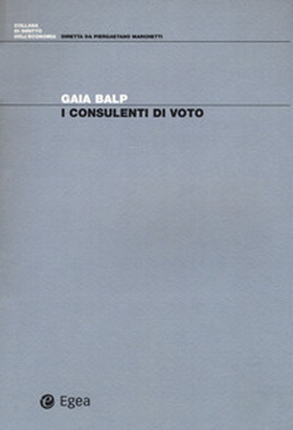 I consulenti di voto - Librerie.coop I consulenti di voto - Librerie.coop