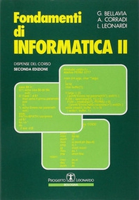 Fondamenti di informatica 2 - Librerie.coop Fondamenti di informatica 2 - Librerie.coop