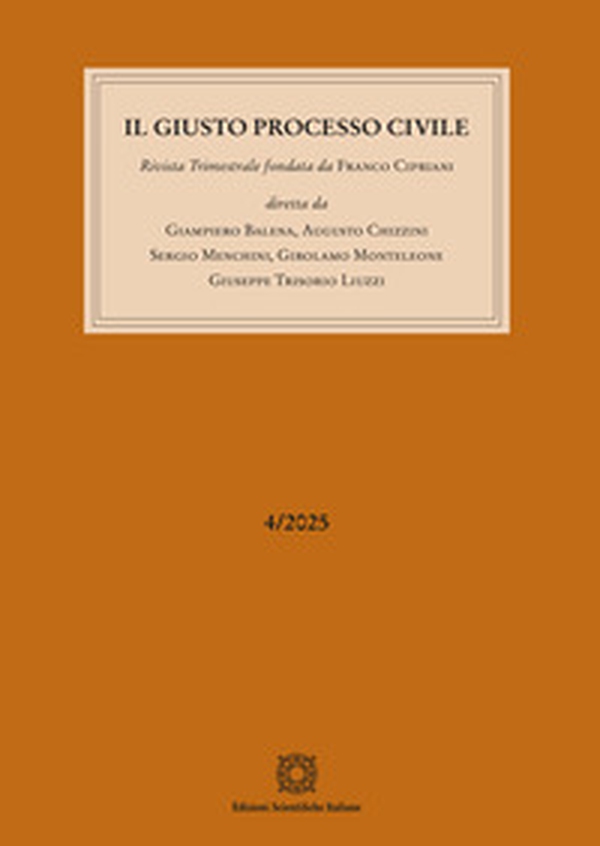 Il giusto processo civile - Vol. 4 - Librerie.coop