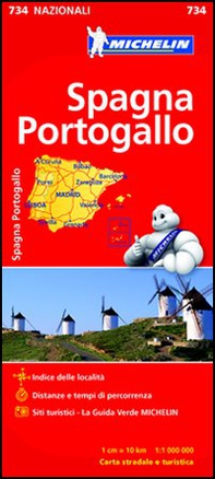 Spagna Portogallo 1:1.000.000 - Librerie.coop