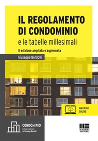 Il regolamento di condominio e le tabelle millesimali - Librerie.coop