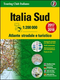 Atlante stradale Italia Sud 1:200.000 - Librerie.coop