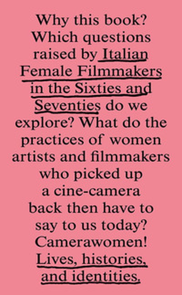 Italian female filmmakers in the Sixties and Seventies: lives, histories, and identities - Librerie.coop